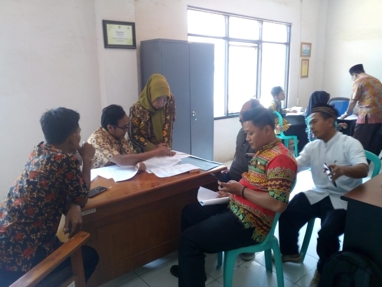 DPMD KABUPATEN JEMBER MELAKSANAKAN VERIFIKASI RAB PANITIA PILKADES 2021