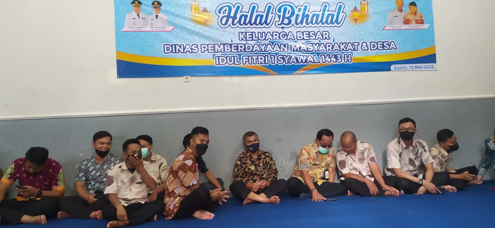 HALAL BIHALAL IDUL FITRI 1 SYAWAL 1443 H KELUARGA BESAR DINAS PMD KABUPATEN JEMBER