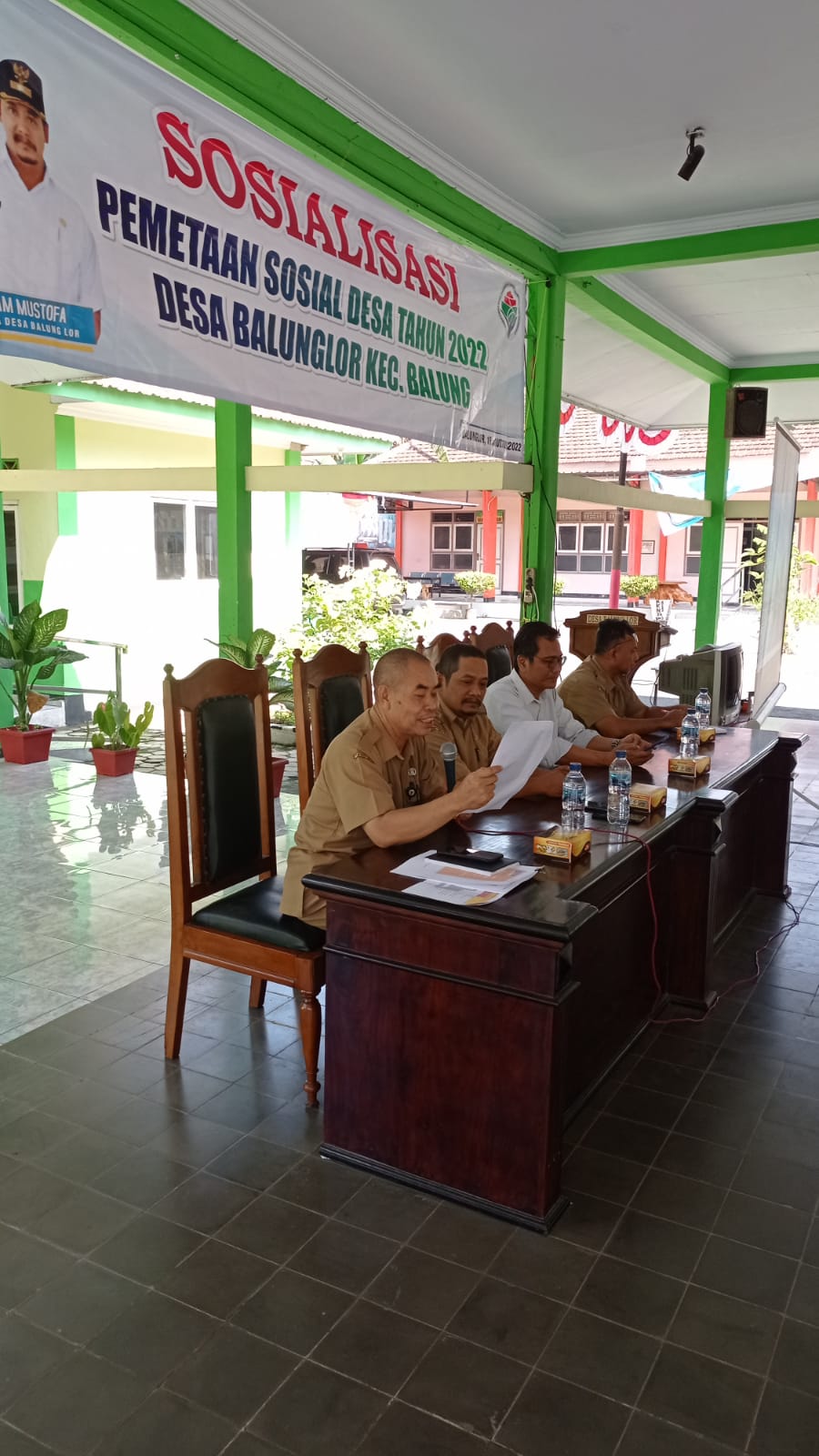 SOSIALISASI PEMETAAN SOSIAL DESA TAHUN 2022 DI DESA BALUNGLOR KECAMATAN BALUNG