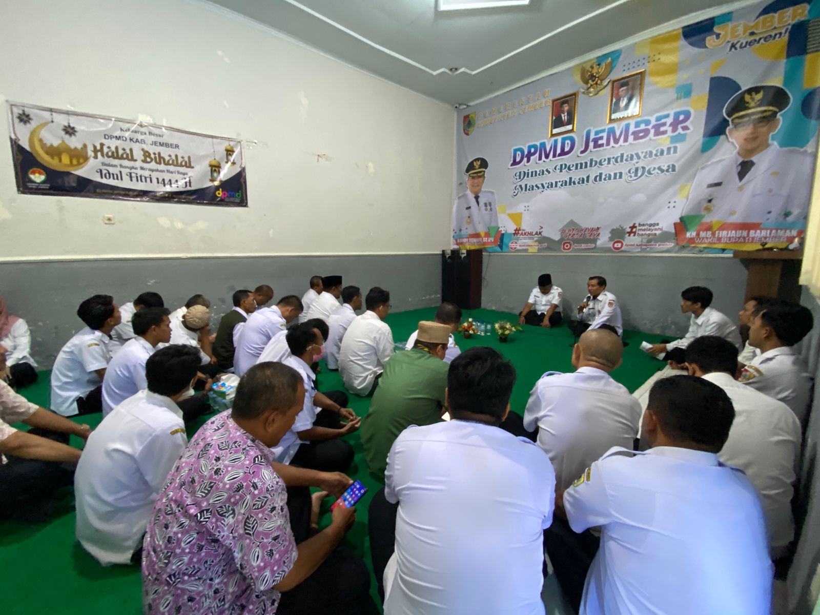 HALAL BIHALAL IDUL FITRI 1 SYAWAL 1444 H KELUARGA BESAR DINAS PMD KABUPATEN JEMBER