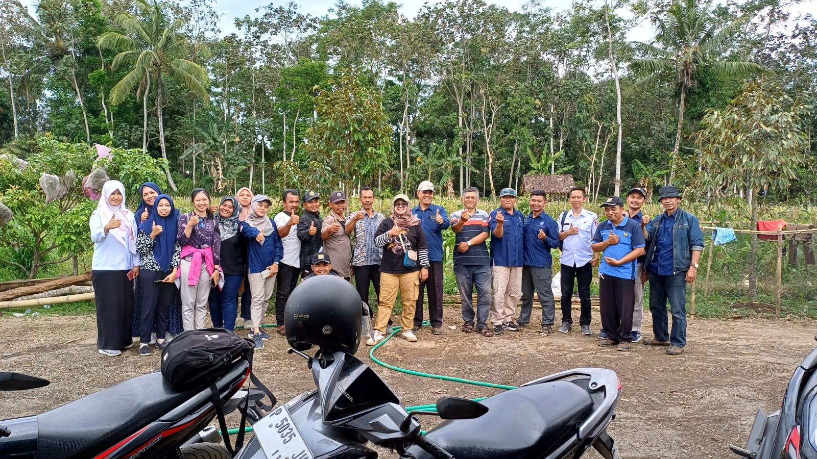 GIAT VERIFIKASI LAPANGAN PROGRAM HIBAH AIR MINUM PERDESAAN DI JEMBER TAHUN 2023.
